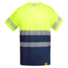 Albastru marin/galben fluor